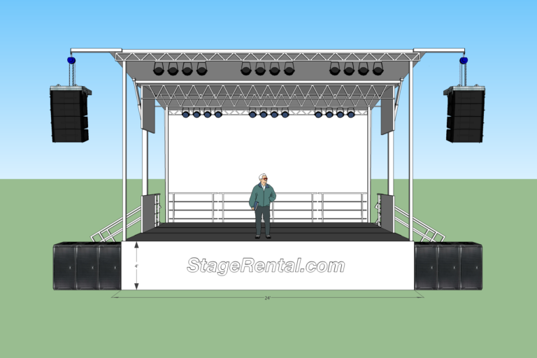 Stageline SL100 - 20x24 Mobile Stage Rental - Stage Rental Orlando ...