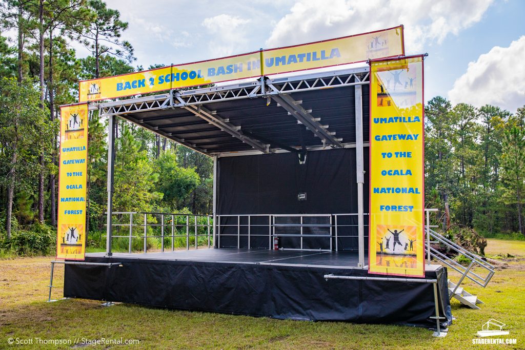 Stageline Sl75 16x20 Mobile Stage Rental Stage Rental Orlando