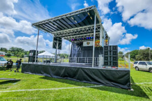 stageline-sl100-stage-rental-clermont-caribbean-jerk-festival-2023-front-view